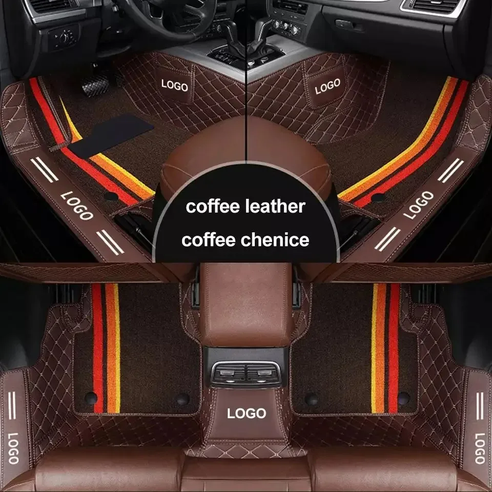 Car Carpet Foot Mat Waterproof Non Slip Universal Tapetes En 3d Para Auto Car Floor Mats Carpet