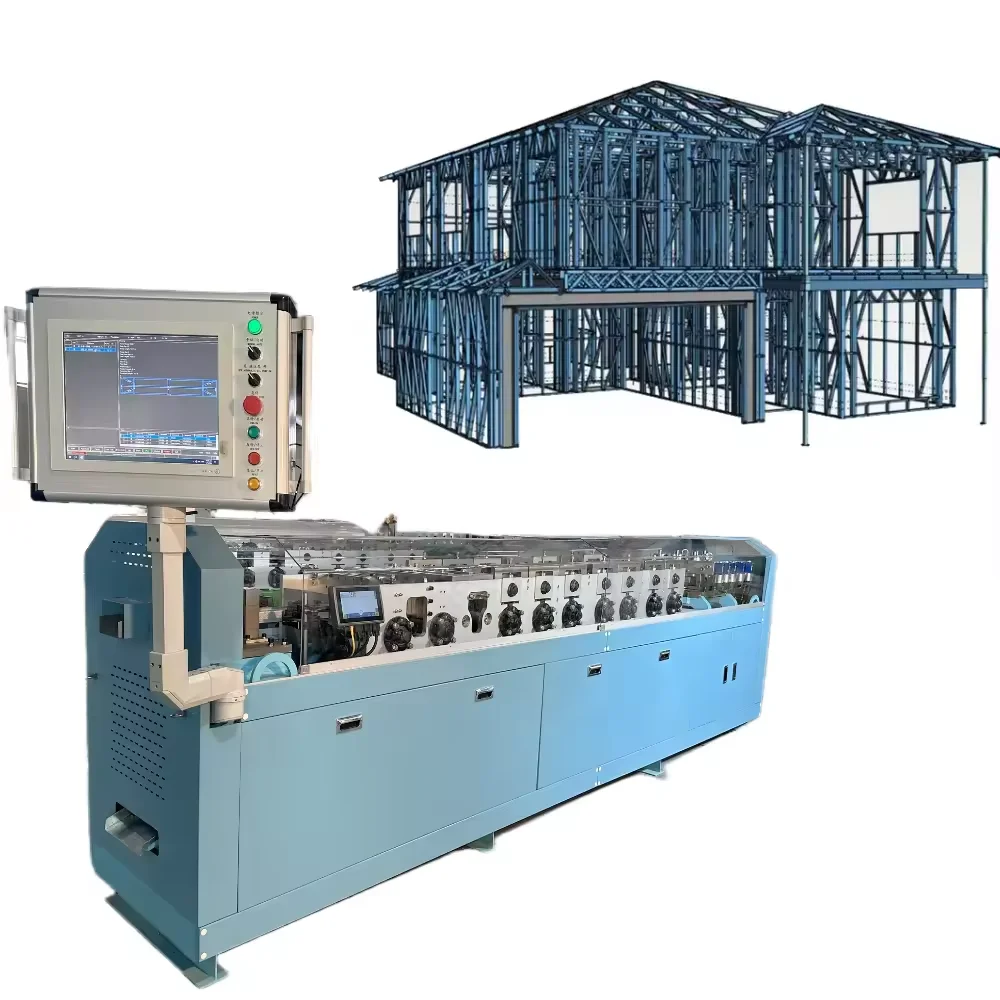 Ready to Ship Building Material 89 LGS Light Gauge Steel Framing Roll Forming Machines for House Construction