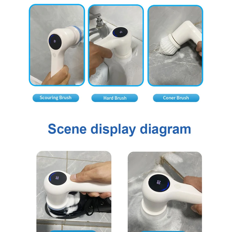 Щетка для мытья посуды 3 в 1