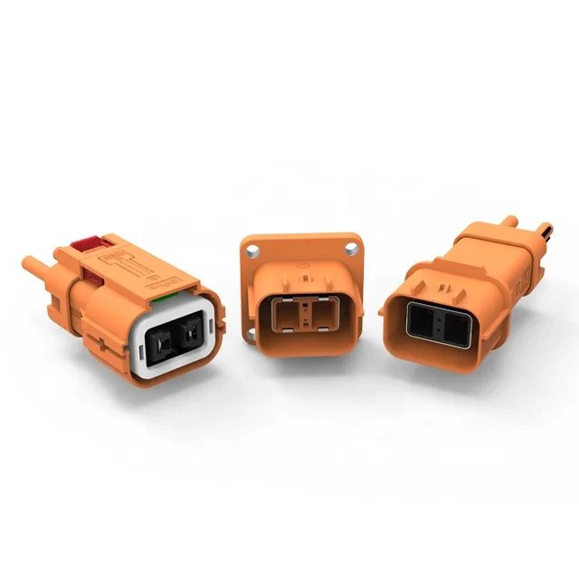 2 Pin High Voltage OBC Connector for Electric Vehicle