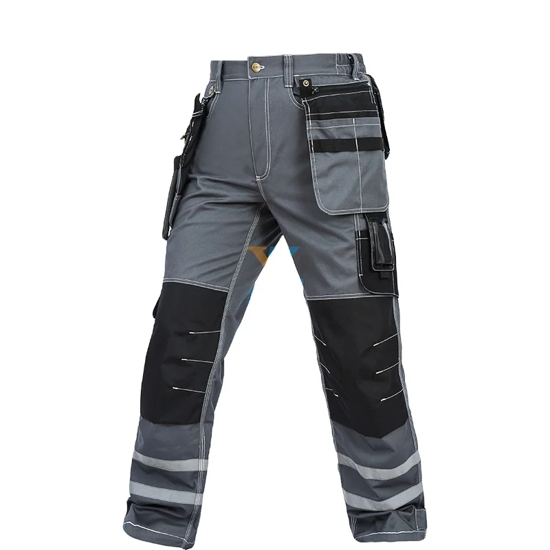 Bienes plataforma conversión Wholesale Pantalones de trabajo mecánico para hombre, ropa de trabajo con  múltiples bolsillos, venta al por mayor/Cargo From m.alibaba.com