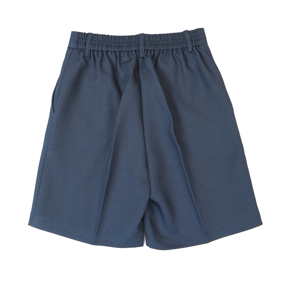 High Quality Blue Gray School Student Children Kids Shorts Primary School  Uniform Boys Short Pants With Custom Service