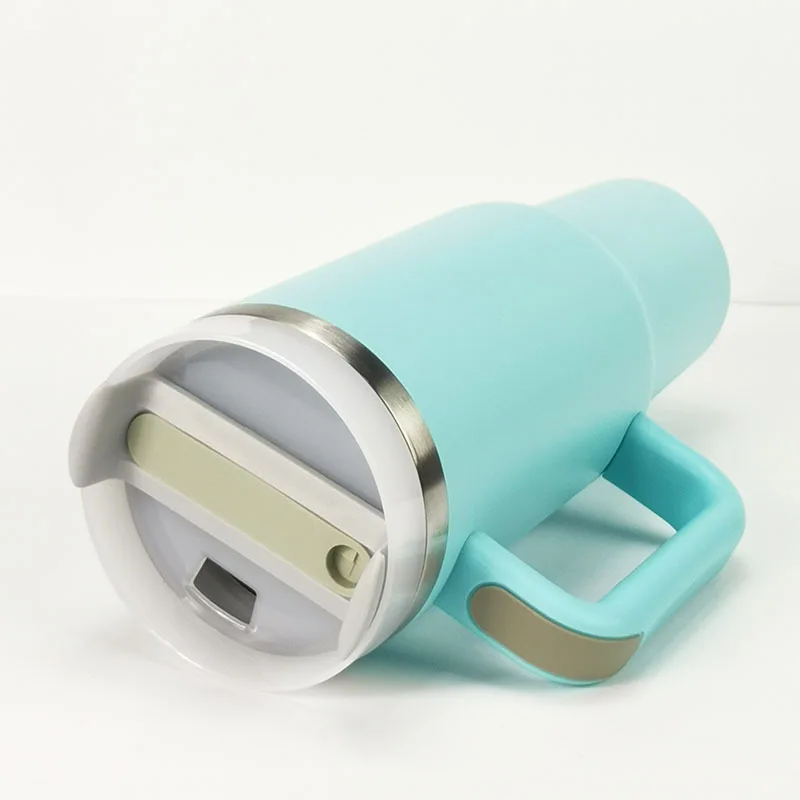 Termo termico tipo Stanley 40oz azul Celeste