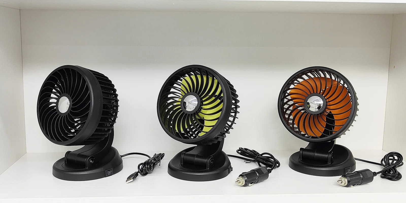 Vehicle Fan Automotive 12v 24v Foldable Storm Car Fan Interior
