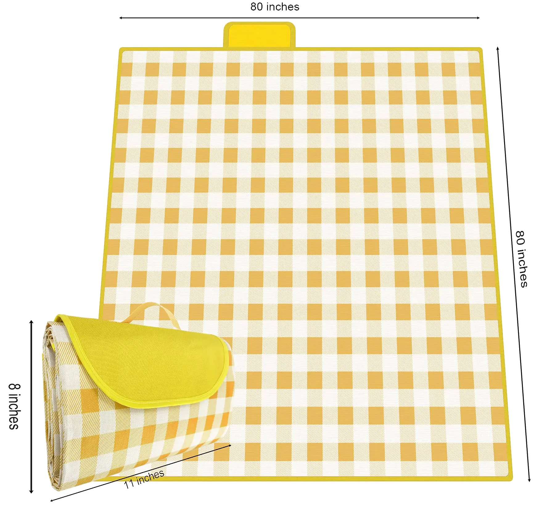 Outdoor Picnic Blanket Extra Large Sand Proof And Waterproof Portable