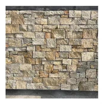 Cheap natural yellow limestone wallboard for interior and exterior wall decoration of new stone