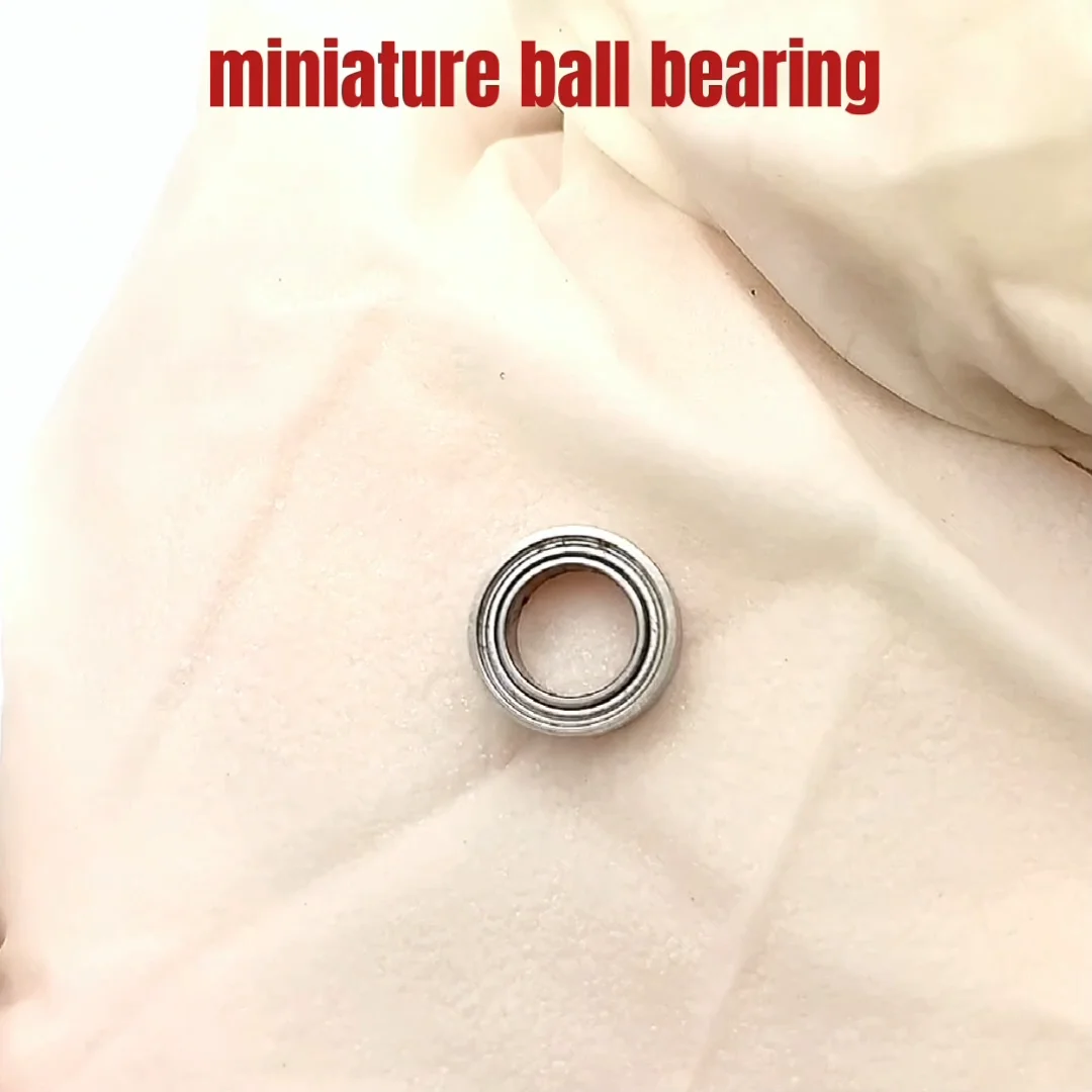 Free Shipping 10 PCS MR106ZZ Bearings 6x10x3 Mm Miniature Ball Bearings L-1060ZZ