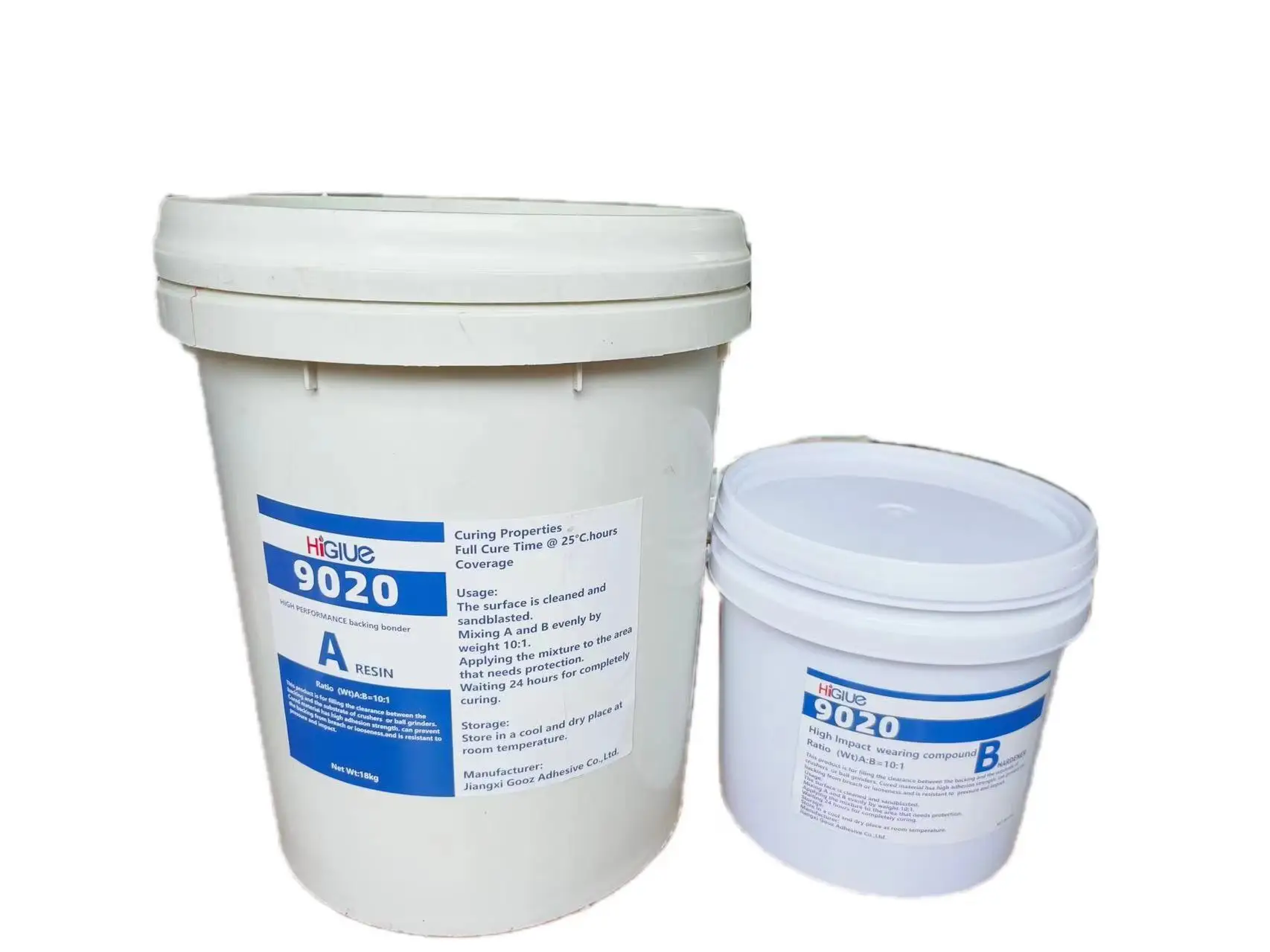 High Performance Backing Compound Resin Wearing Coating Compound Ceramic Beads Epoxy for Backing Wear Metal in One Crushers