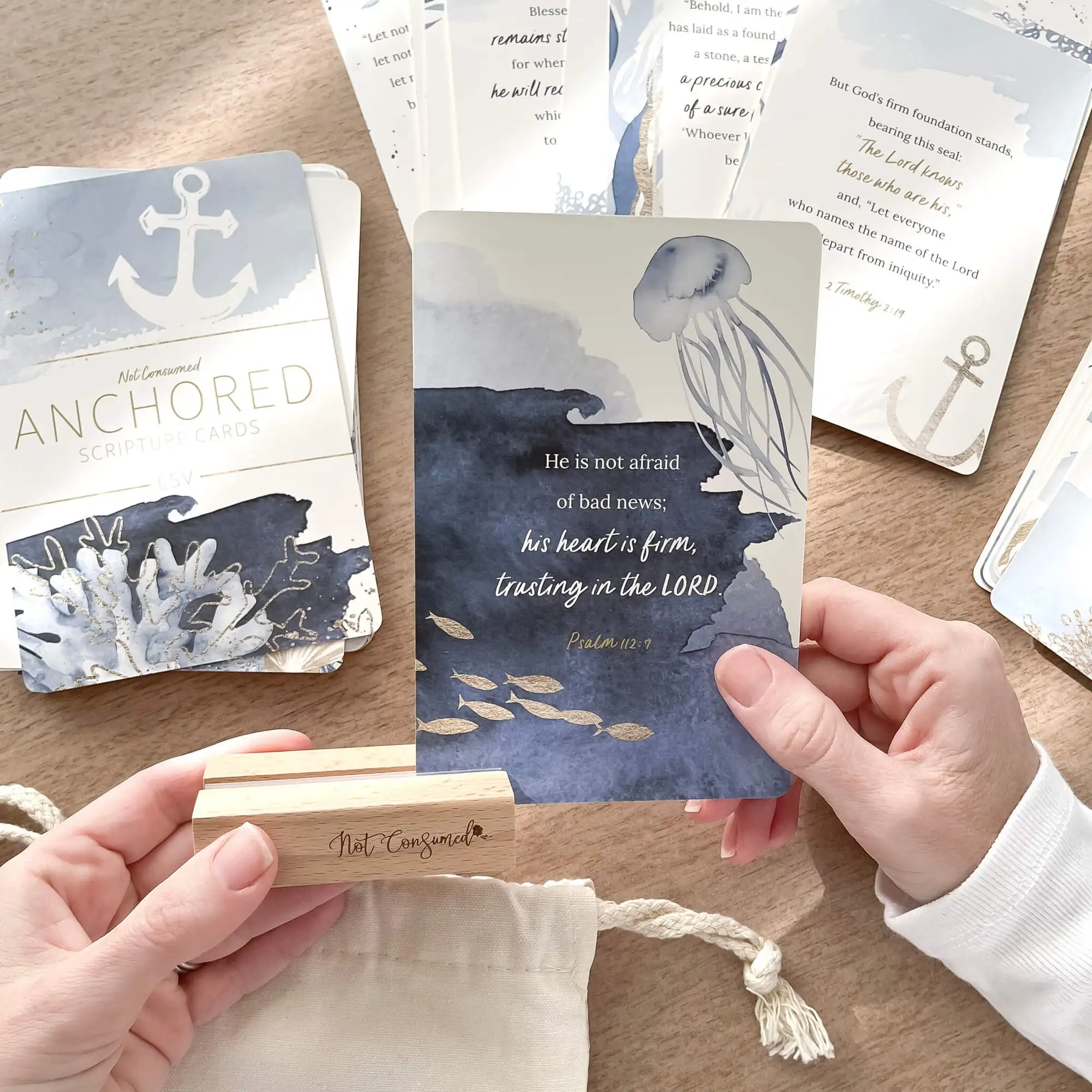 Custom Printing God's Word Flash Card Bible Verse Cards Bible Study Cards for Christians