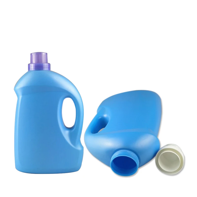 High Quality 3L Customized Empty Liquid Laundry Detergent Packaging Container HDPE Plastic Liquid Laundry Detergent Bottle