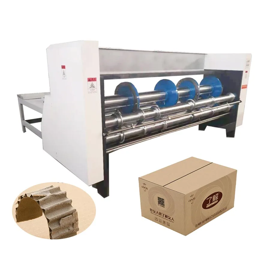 Fully Automatic Corrugated Box Packing Making Machine /paper Board Slotter Making Machine to Make Cardboard Boxes