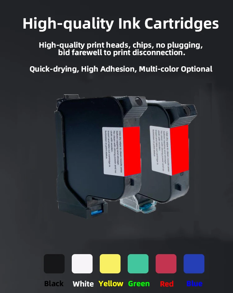 Incode Ti1349 12.7mm Eco Solventbased Fast Dry Quickdrying Blue Ink