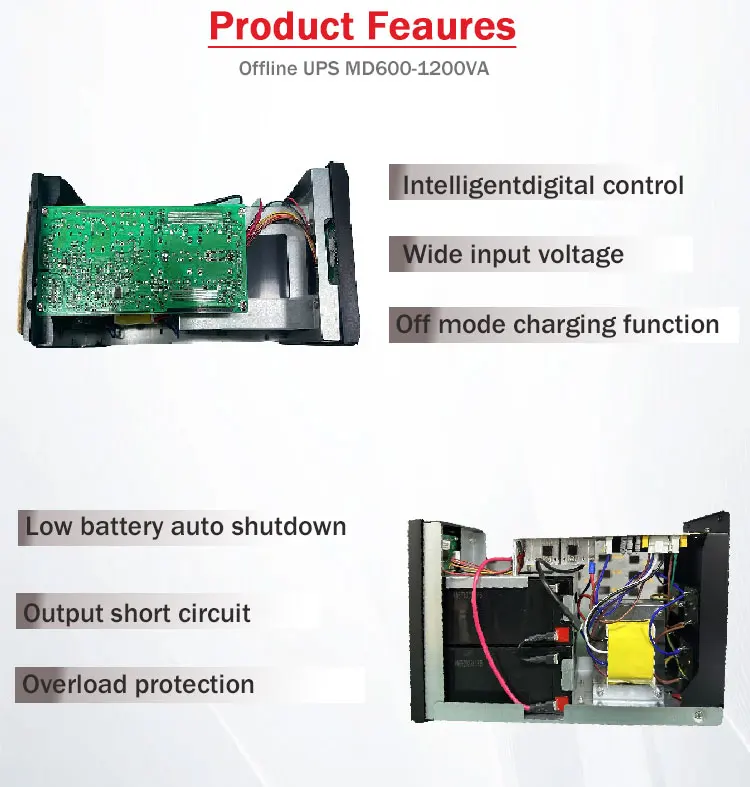 Offline 1000va Ups Standby Uninterrupted Power Supply For Computer