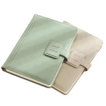 A5 Notebook Ultra-thick Thickened Notepad Business PU Leather Work Meeting Record Book Office Diary Promotional Notebook