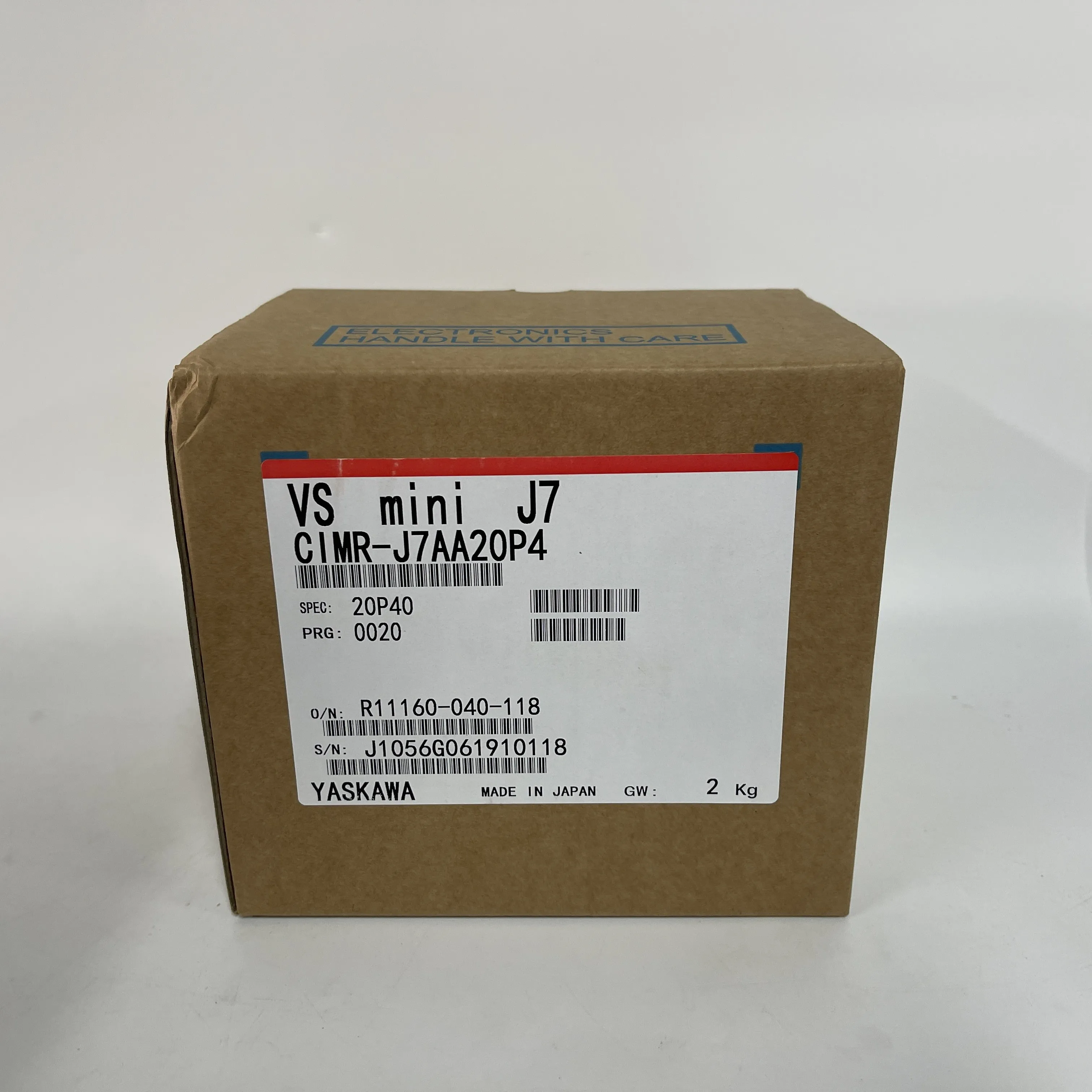 Yaskawa Variable Frequency Drive Inverter CIMR-J7AA20P4 Yaskawa Variable Frequency Drive Inverter CIMR-J7AA20P4