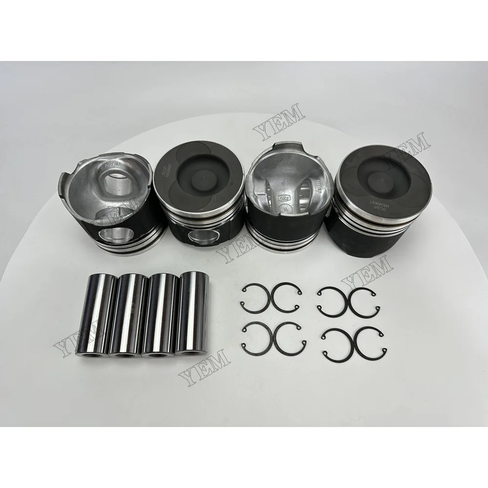 Piston With Pin and Circlip for YUNNEI YN38GBZ2 OEM Engine Parts