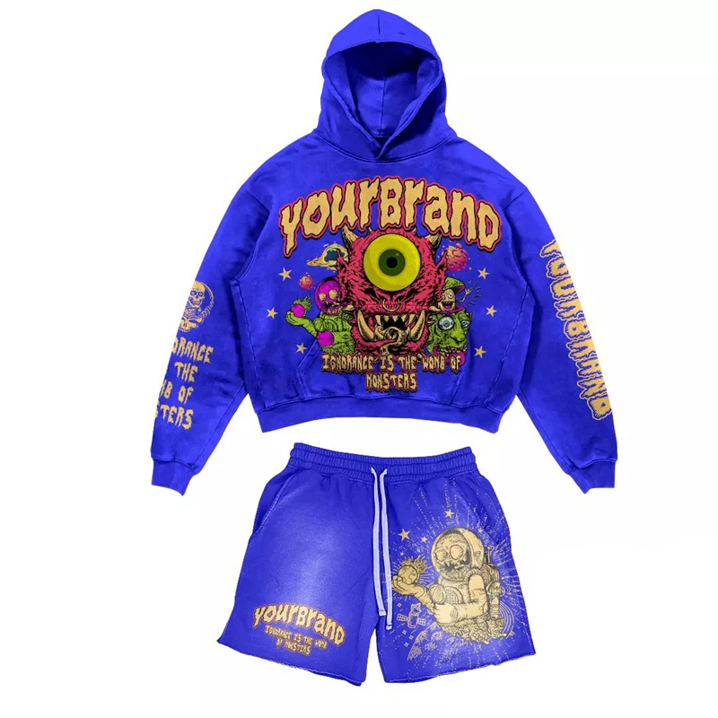 Custom Logo Acid Wash Jogger Flare Sweatpants Zip Up Hoodie Men Acid Wash Sweat Suit Buy Acid