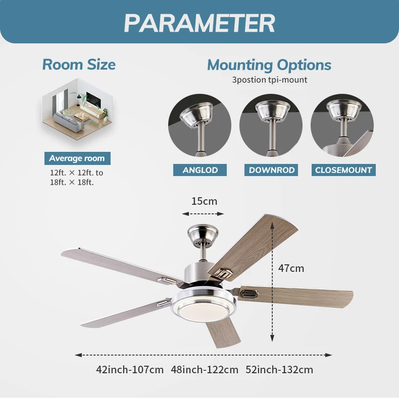 Ceiling Fan, ZY1096 - detail 6