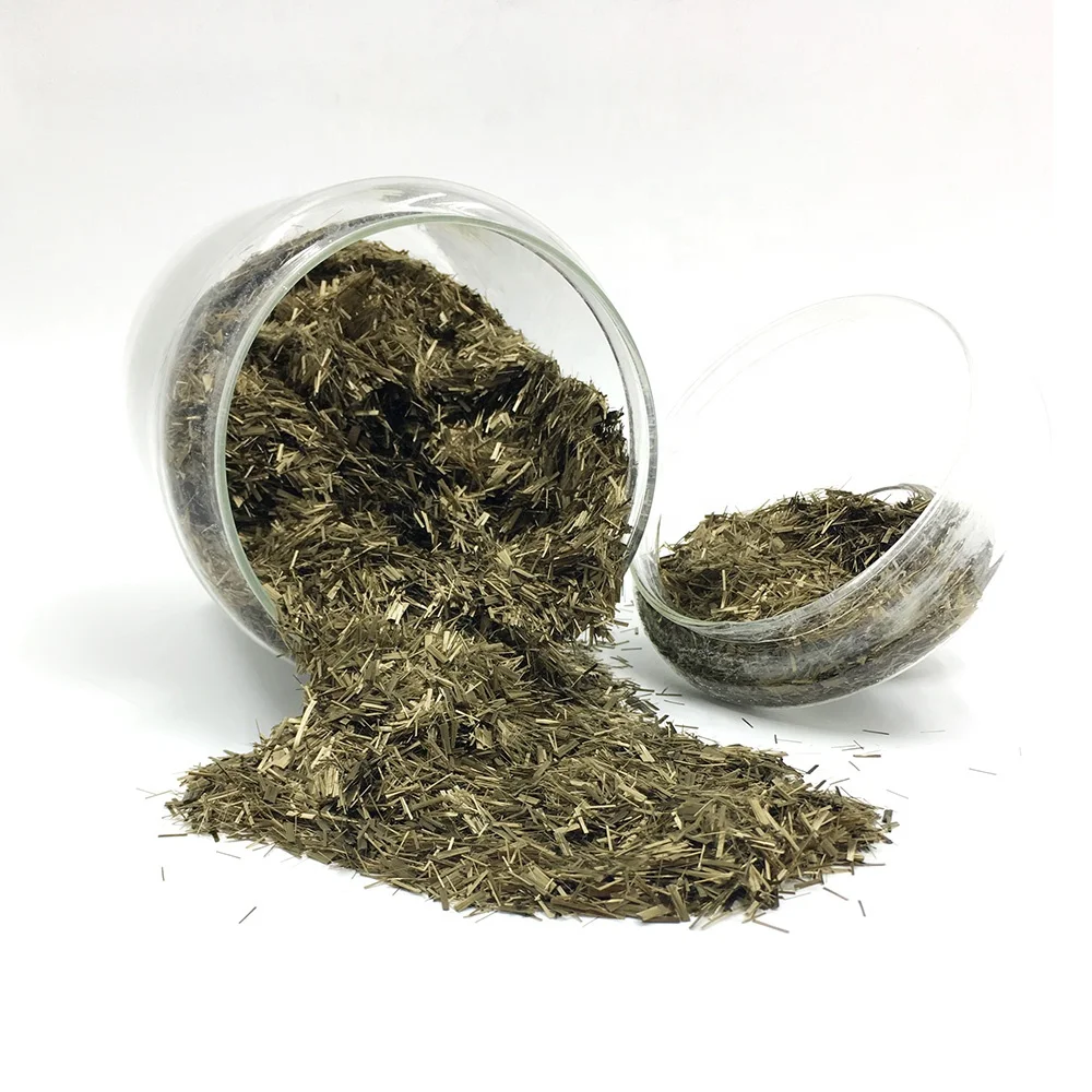 Excellent Reinforcing Properties of Basalt Chopped Fiber for Asphalt Highway Construction