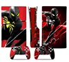 black red
