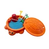 Caja de arena para tortugas-naranja