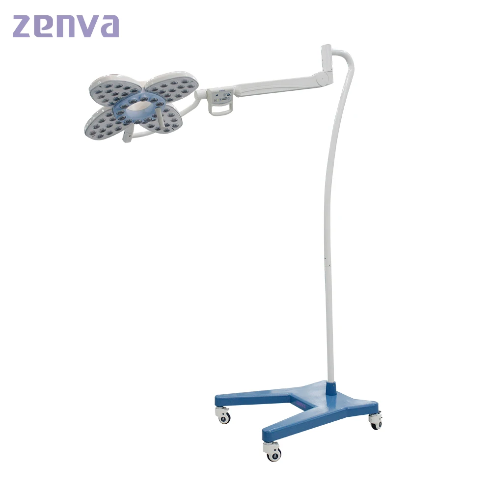 Portable Mobile Floor Standing Mobile Hospital Medical Led Surgical Operating Lamp