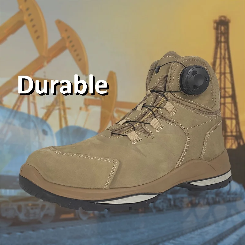 VITOSAFE Brand Anti-slip Waterproof Leather Security S3 Work Boots Industrial Steel Toe Safety Shoes supplier