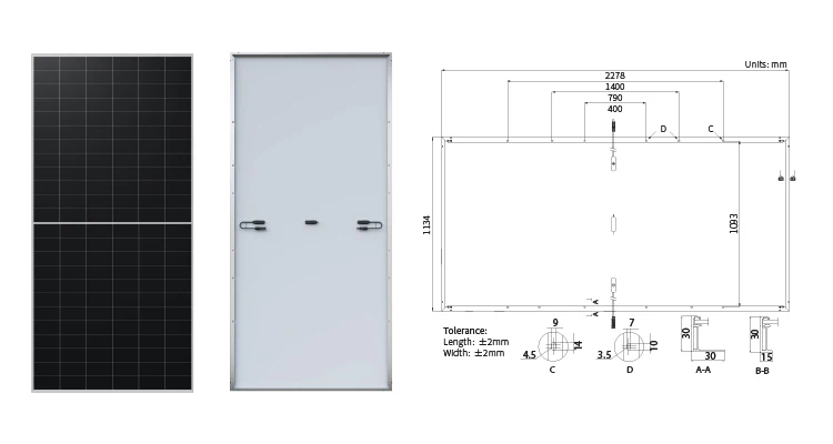 Bluesun Monocrystalline Solar Panels - High Efficiency
