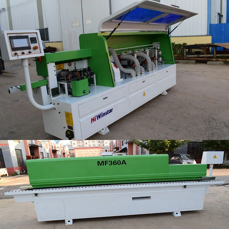 MF360A woodworking CE approved particle board wood veneer adhesive edge banding machine for furniture