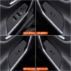 For TOYOTA RAV4  Silicone pad for window lift black
