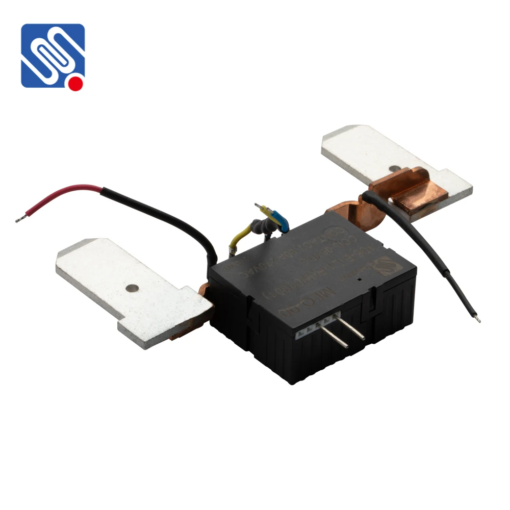 Meishuo MLQ-90-106-B-L1-R 90A 6V Bistable High Power Electrical Latching Relay Miniature Sealed with Custom Assembly