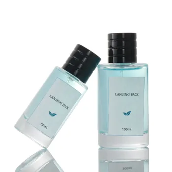 Fancy Luxury wholesale Round 30ml 50ml 100ml Mini Empty Spray Bottle Glass Perfume Sample Atomizer Packaging