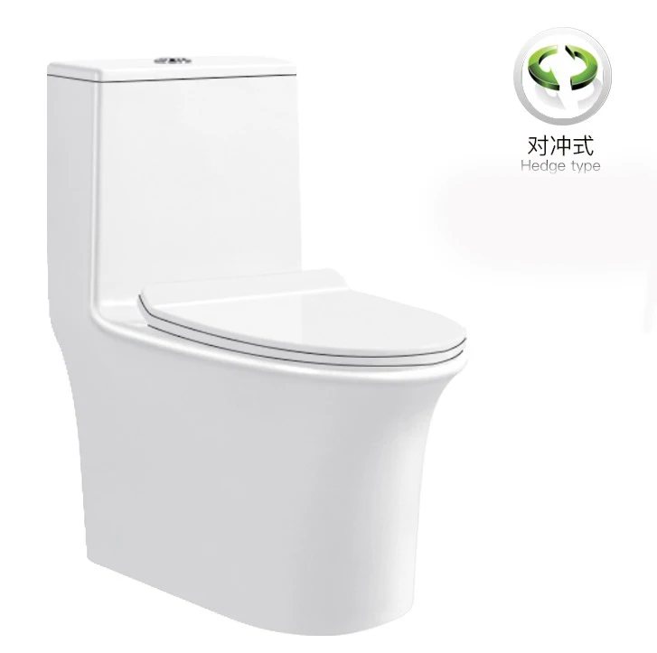 2021 hot sale Porcelain Bathroom One Piece Toilet Ceramic  White China Style Packing Modern high quality S trap