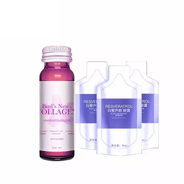 OEM Japanese Anti-aging Inner Care Fruit Vegetable Beverage Liquid Collagen Beauty Health Drinks factory