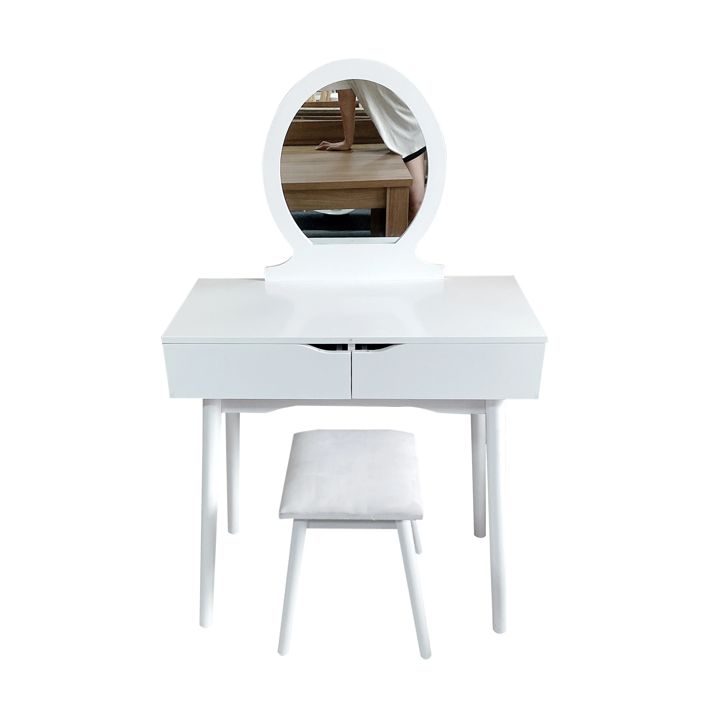 Hot Sale French White Modern Vanity Table Set Bedroom Makeup Vanity Dressing Table And Stool Buy Dressing Tables