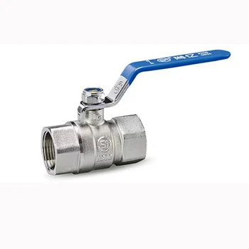 Electroplated Two Piece High Quality Brass Ball Valve