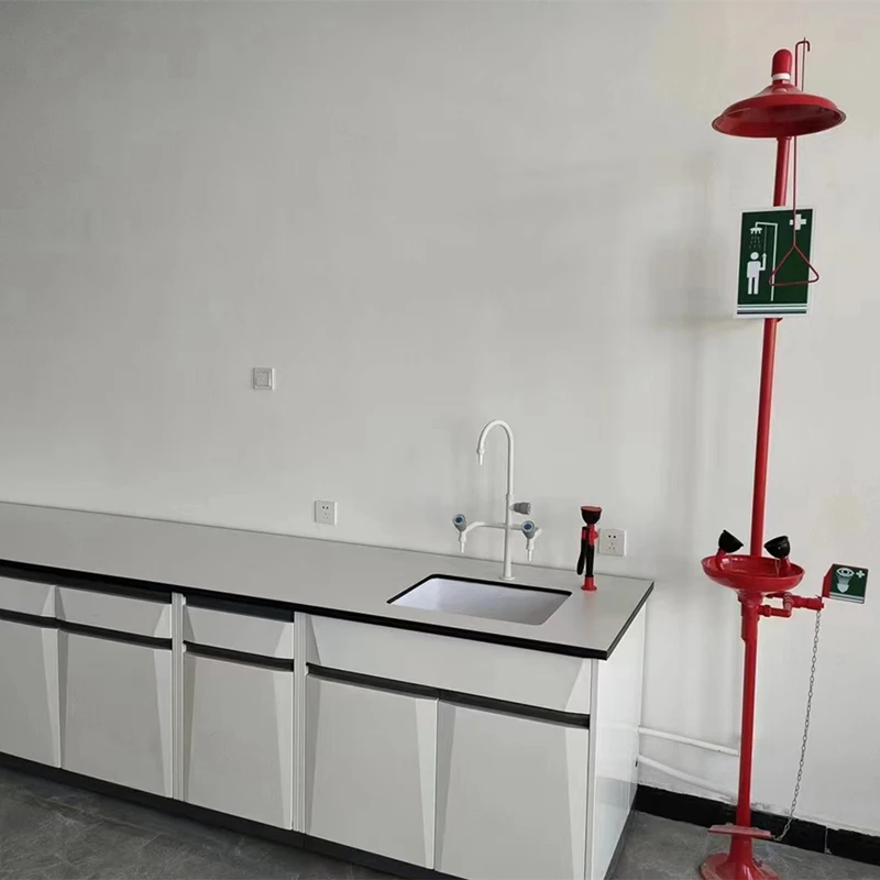 Work Tables School Laboratory Equipment Work Bench with Sink