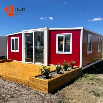 Ready To Live Container Foldable Tiny Home 20ft 40ft Prefab Container House