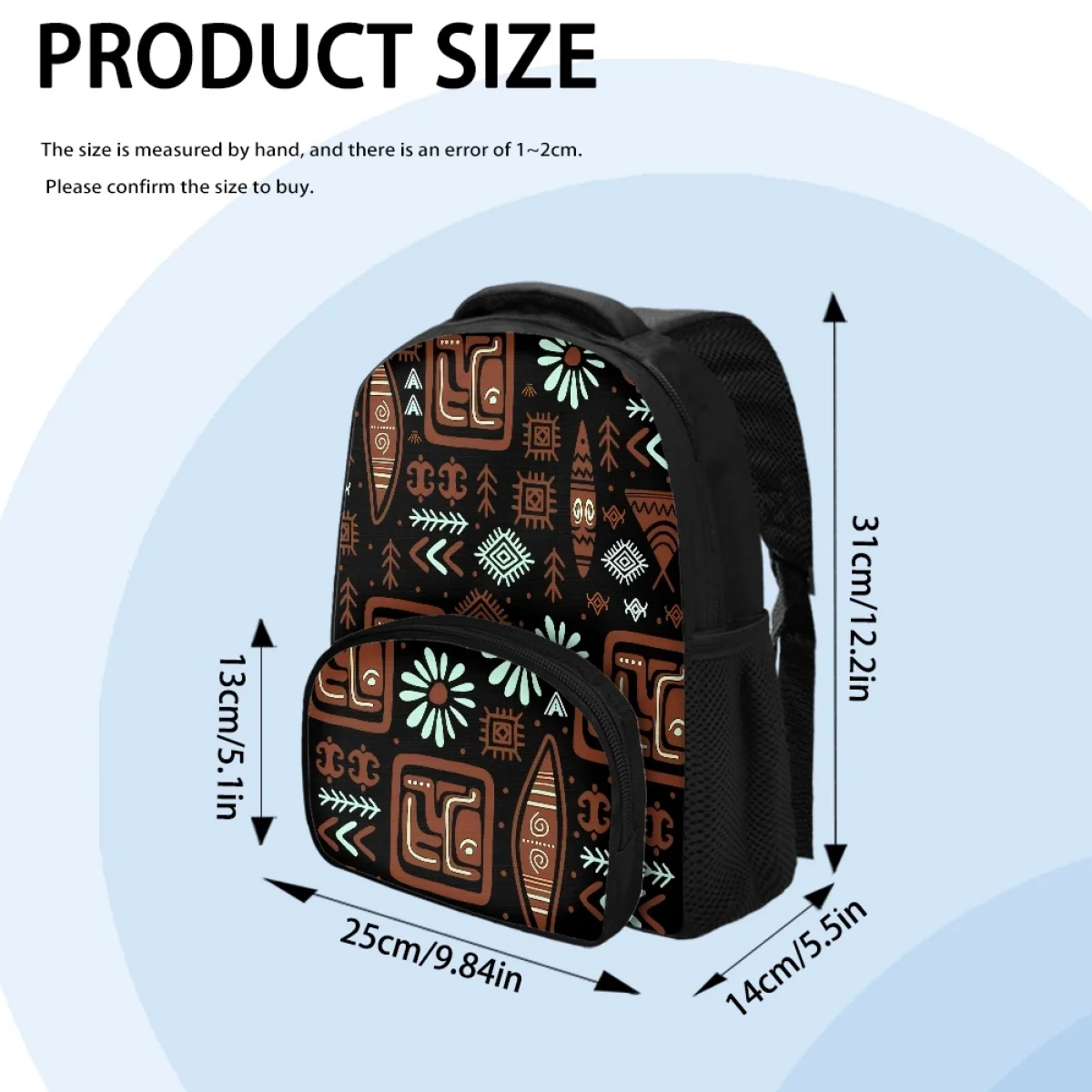Wholesale 12 Inch Mini Backpack with Aztec Tribal Culture Design Print  Custom Fashion Style for School Low MOQ for Children| Alibaba.com