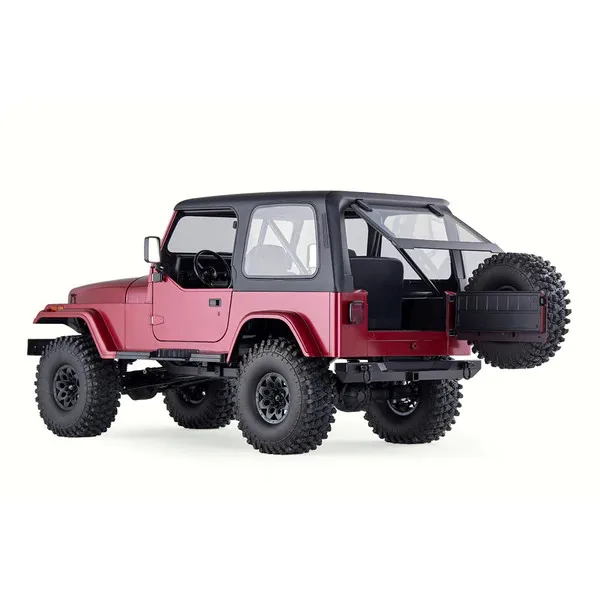 ROChobby FMS1: 10スケールロッククローラーRTRRSレッド4WD