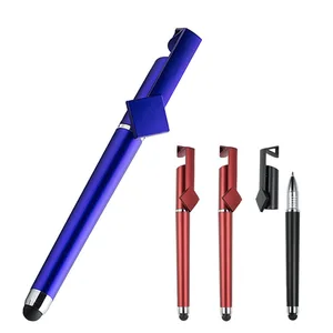 Wholesale Multi-Color Gel Ink Plastic Ball Point Pen With Customized Advertising Logo for Write Stationery Gift