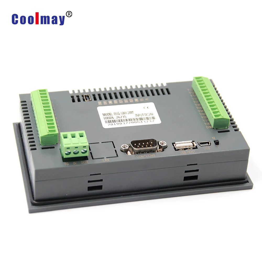 Coolmay Integrated Analog Pt100 Temperature Controller 5 Inch Hmi Plc All in One