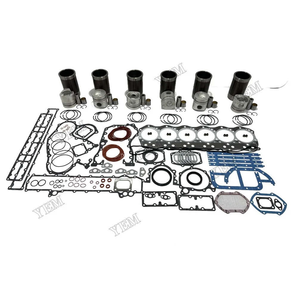Overhaul Kit With Gasket Set Fit for Mitsubishi 6D14 Engine 4