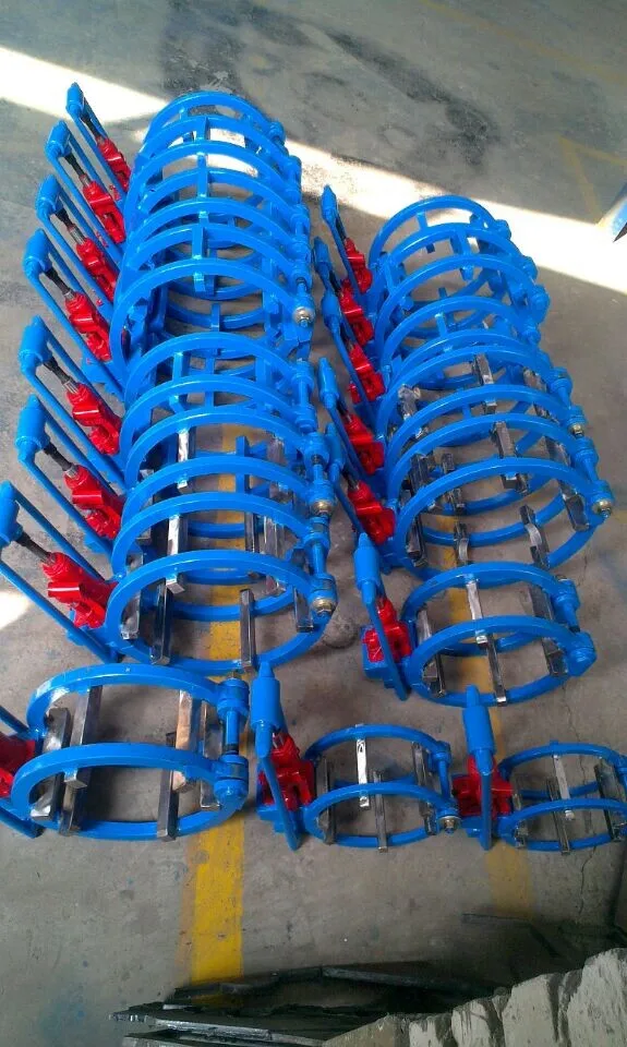 Oil and Gas Pipeline External Pipe Alignment Clamps