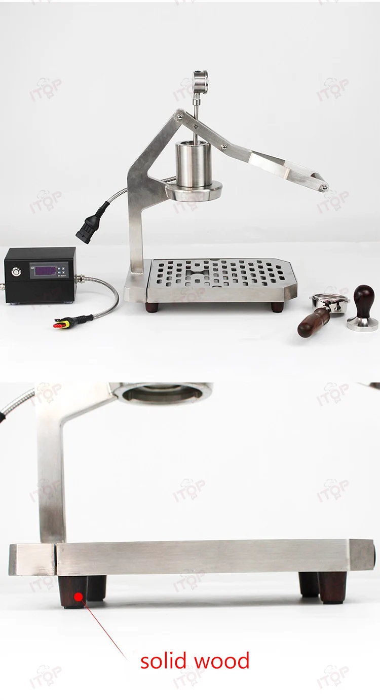 Lever Pull Manual Stainless Steel Espresso Coffee Machine Italian