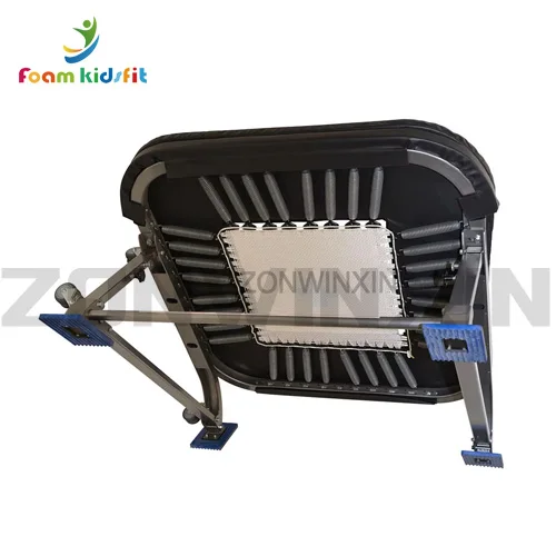 ZONWINXIN Factory Supply Customized Gymnastics Equipment Height Adjustable Mini Tramp/small Spring Board Trampoline