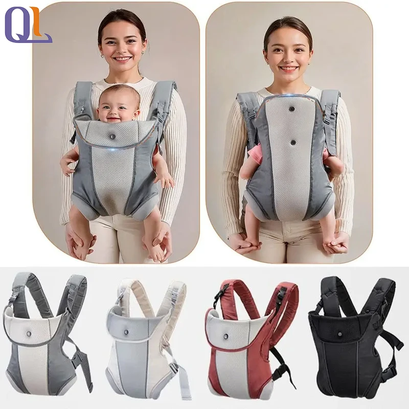 Newborn Kangaroo Wrap Hipseat Waist Belt Infant Strap Sling Easily Adjustable Breathable Baby Backpack Travel_voghion.com
