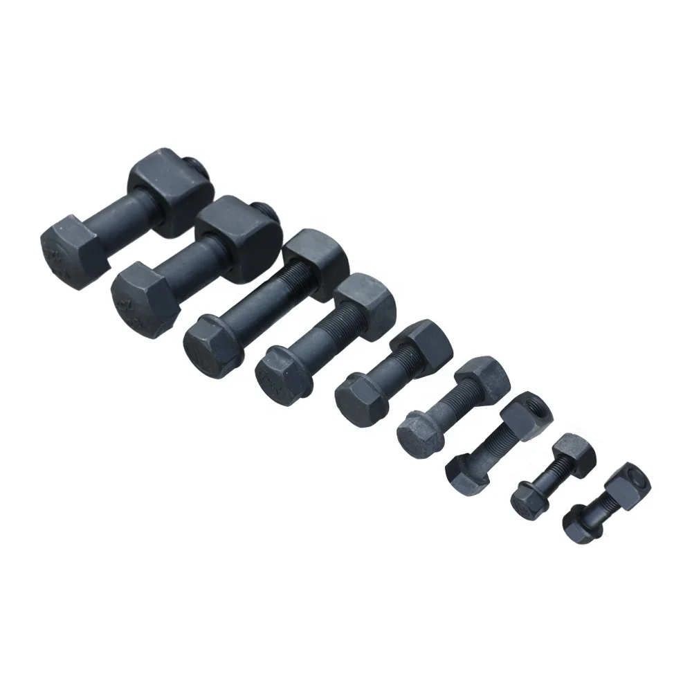 High Strength Excavator Bolt and Nut Grade 12.9 for Sprocket