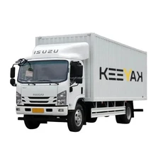 Isuzu New 4x2 4x4 Diesel Cargo Truck 5 Ton Light Van 190hp LHD RHD 10 20 30 8 Tonne Isuzu Cargo Truck with Left Steering