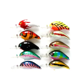 Hot Sale Crank Durable ABS Body 8.5g Fishing Lures with 3D Eyes and Hook – Hard Lure – view 2